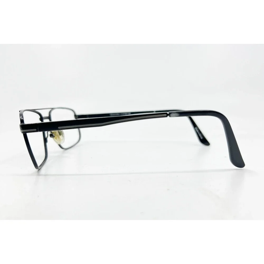 Michael Ryen Eyeglasses Men Black MR-282 Double Bridge 56-18-142